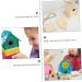 Unomor 2-Station DIY Wooden Bird Nest & House for Little Birds - Unfinished Birdhouses for Crafting - Buy Online on GoSupps.com