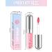 Clear Lip Gloss Oil Transparent Hydrating Lip Tint Stain Sheer Lip Treatment Moisturizer Moisturizing Lip Tint Balm Lipstick Lipgloss Glow Reviver Lip Care Oil Christmas Makeup Gift for Women-02 02# Clear - Buy Online on GoSupps.com