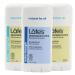 Lafe's Natural Deodorant | 2.25oz Aluminum Free Natural Deodorant Stick for Women & Men | Paraben & Baking Soda Free with 24-Hour Protection (Citrus & Bergamot/Extra Strength 2.25 Ounce (3-Pack)) 3 Count (Pack of 1)