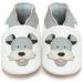 Baby Shoes with Soft Sole - Baby Girl Shoes - Baby Boy Shoes - Leather Toddler Shoes - Baby Walking Shoes 2-3 Years Duky Dog