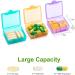 Set of 3 Cute Travel Pill Cases - Portable Pill Box for Pocket or Purse - Buy Online on GoSupps.com