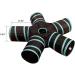 Cat Tunnel 5 Way Cat Tunnel Tube Toys Foldable Cats Play Tunnels Toys with Bell for Indoor Outdoor Pet Interactive Training Toy for Cat Rabbit or Small Animal - Buy Online on GoSupps.com