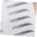 Housoutil 2pcs 3d Eyebrow Stickers Natural Eyebrow Shaper Artificial Eyebrow Water Proof Transfer Stickers 6d - Buy Online on GoSupps.com