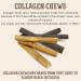 Bully Bunches 6 Inch Collagen Wrapped in Beef Bully Stick | All-Natural Long Lasting Dog Chew | Dental Stick for Avid Chewers (6 Inch 5 Pack) - Buy Online on GoSupps.com