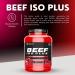 OUT ANGLED Beef Iso Plus Zero Fat Zero Sugar 90% Beef Protein Isolate - Apple Raspberry Flavor - 1.8kg - Buy Online on GoSupps.com