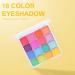 Multicolor Eyeshadow Palette - Waterproof Multicolor Face Shadow Palette - Makeup Supply Matte Shimmer Eye Shade for Dark Circles Freckles Shzons 01 - Buy Online on GoSupps.com