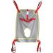Patient Lifting Slings Head Sling Patient Walking Sling Transfer Belt for Bariatric Nursing Nursing Elderly Four Point Mesh Strap for Patient Transfers Red Large