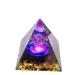 ycyingcheng Healing Crystals Tower Energy Quartz Crystals Positive Energy Generator Protection Crystal Pyramid Stones for Healing Meditation Chakra Balance 6cm 48