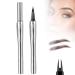 Cooklesa Eyebrow Cooklesa 2024 Upgraded Natural Waterproof Eyebrow Pen with Microfine Tip Two-Pronged Eyebrow Pencil 3D Long-Lasting Natural Waterproof Microblading Eyebrow Pen Makeup (Brown)