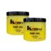KALIVE Men's Hair Styling Gel 16 oz (2-pack) Strong-Hold and Light Shine all day Mens Hair Product fresh scent No Flaking or Alcohol