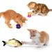 32 PCS Cat Toys Set - Interactive Variety Kitten Toys with Catnip, Feather Teaser, Crinkle Balls, and More - Buy Online on GoSupps.com