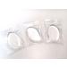 Set of 3 Silicone Make-up Sponges | ROYAL HOUSEWARE | Foundation & Powder Puff Tools for Flawless Application - Buy Online on GoSupps.com