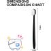 Diameleo Brevi Toothbrush | Premium Nordic-Inspired Nano Toothbrush - Ultra-Soft with 20 000 Bristles for Sensitive Gums & Teeth - Available in White Black Pink & Green - Buy Online on GoSupps.com