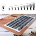 Buy 20D/30D/40D Nerz Single Eyelash Kit - Cluster Silk Extensions Mixed Tray 8-16mm for Natural Look | Long & Thick (30D 12mm) - Worldwide Shipping - Buy Online on GoSupps.com