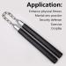 Solid Rubber Training Nunchucks with Steel Chain - Safe for Beginners & Professionals - Buy Online on GoSupps.com