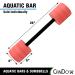 CanDo Aquatic Swim Bars and Dumbbells for Hydrotherapy and Pool Fitness - Small Swim Bar Red - Buy Online on GoSupps.com