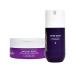 Bushbalm Brightening Routine Bundle - After Dark Brightening Gel & Radiant Reset Exfoliating Pads for Underarm Bikini Line & Intimate Areas - TXA Niacinamide and Aloe Vera - Fragrance-Free Overnight Brightening Bundle