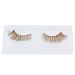 FOXSCOS Natural Brown Cat Eye Wispy False Eyelashes 20mm - 3D Mink Fluffy Lashes (1 Pair) - Buy Online on GoSupps.com