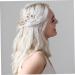Ipetboom Bridal Shower Headpiece Rhinestone Hair Side Comb Crystal Bridal Hair Clips Rhinestone Hair Barrette Crystal Flower Hair Side Comb Rhinestones European and American Bride - Buy Online on GoSupps.com