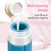 Alyvisun 4 Pack Silicone Travel Bottles for Toiletries Refillable & Leak-proof Travel Containers 100ml Small Size Squeezy Bottles for Shampoo Lotion Cosmetic - Buy Online on GoSupps.com
