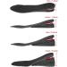 Height Adjustable Increase Insoles | 4-Layer PU Heel Lift for Unisex | Boost Height Comfortably - Buy Online on GoSupps.com