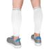 Waden compression stockings for men and women-leg compression cuffs-footless compression stockings for shin rail and varicose veins white l