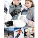 Winter Ski Snow Gloves for Men Women Youth | Waterproof Touchscreen Cold Weather Hand Warmers - Pink - Buy Online on GoSupps.com