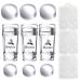 Biutee Clear Jelly Nail Art Stamper Set - Dual Head Silicone Stamper with 3 Scrapers - Manicure Nail Art Tool (12 Pcs) - Buy Online on GoSupps.com