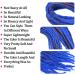 Synthetic Dreadlocks Crochet Braid Hair 20 Inch Soft Wool Dread Locs Handmade Braiding Hair Extension(R Light blue) - Buy Online on GoSupps.com