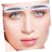 Angoily 4pcs Eyebrow Stickers Waterproof Eyebrow Brown Eyebrow Tool 3d Shaping Post Paper - Buy Online on GoSupps.com