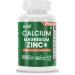 Calcium Magnesium Zinc with Vitamin D3 Boron K2 & B12 (120 Capsules)
