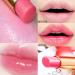 2Pcs Strawberry Tinted Lip Balms | Color Changing Lipstick Balm Stain Gift Set | Long Lasting Formula | Korean Mood Plumper Gloss | for Women and Girls | 2 Count Pack - Buy Online on GoSupps.com