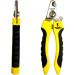 Thunderpaw s Professional Dog Claw Scissors with Safety Lock & Nail File - Medium to Large (Yellow) - Best Pet Nail Clippers for Safety - Buy Online on GoSupps.com