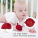 Baby Teething Toys for 3 Months+ Sucking Needs with Clip to Attach on Cloth. Mombella Baby Teethers for Infants Soft Silicone BPA Free Chew Toy for Babies Baby Show Gifts for Newborn Red - Buy Online on GoSupps.com