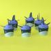 PME Cupcake Decorating Kit with Edible Toppers Shark Attack - Buy Online on GoSupps.com