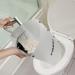 Cloth Diaper Sprayer Splatter Shield with Clips - Prevent Toilet Mess - Buy Online on GoSupps.com
