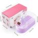 30 Holes Nail Drill Bits Storage Box Nail Grinding Head Holder Stand Display Cleanser Dustproof Manicure Organizer Nail Drill Bit Organizer Foot Care Home Use Pink - Buy Online on GoSupps.com