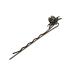 6pcs Retro Vintage Metal Hair Clips - Flower Bow Royal Square Bronze Hair Clamps | International Shipping - Buy Online on GoSupps.com