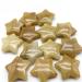 Natural Crystal Rough Specimen Natural Yellow Crystals Stone Carved Star Shaped Smooth StoneCrystals Room DecorationStone Crystal