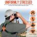 OUFABE Adjustable Deluxe Binocular Harness Strap for Hunting - Cross Binocular Straps for Carrying Binoculars, Cameras, Rangefinders - Buy Online on GoSupps.com