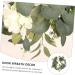 LIFKICH 1pc Eucalyptus Leaf Garland Artificial Plants for Outdoors Artificial Wreaths for Outdoor Fall Decorations for Home Spring Ornament Wall Hanging Wreath Hoop Silk Flower Pendant - Buy Online on GoSupps.com