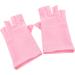 minkissy 5 Pairs Nail Gloves Pink Fingerless Gloves Half Finger Gloves Protective Gloves for Manicure Nail Anti-uv Gloves for Gel Nails Moisturizing Spandex Nail Supplies - Buy Online on GoSupps.com
