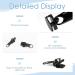 12 Black Zipper Slider Replacements - Removable & Reusable Zipper Pull Fixer for Jackets Suitcases & Backpacks - 3 Sizes Available - Buy Online on GoSupps.com