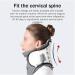 Neck Decompression Air Collar - Cervical Traction Device for Neck & Shoulder Pain Relief - Adjustable Traction Support - Buy Online on GoSupps.com