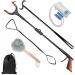Knee Hip-Op Rehabilitation Sets 6 pieces of dressing aids including 80 cm foldable gripper shoehole dressing aid stock sock extort leg lust bathing sponge