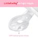 LittleForBig Large Shield Pacifier Generation II - Adult Size White Little Circus Carousel Pattern | Shop Now for International Shipping - Buy Online on GoSupps.com