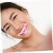 HONMEET Lip Muscle Trainer Tightener Device Jaw Slimming Exerciser Muscle Exerciser Tightening Face Facial Face Lifting Lip Exerciser Lip Plumper Tool Smile Exerciser - 9.30X7.70X1.50CM Pink - Buy Online on GoSupps.com