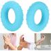 Verdant Touch Finger Exerciser Ring - Hand Grip Strengthener Silicone Training Rings (2 Pack Blue 18kg) for Muscle Training & Recovery - International Shipping Available - Buy Online on GoSupps.com