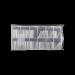 KOXXIAMOQ 240 Soft Gel Full Cover Nail Tips for Nail Extensions Clear Square Coffin Fake Nail Tips No C Curve Nail Tips Long Acrylic False Nails Traceless(transparent) - Buy Online on GoSupps.com
