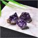 Gift 1pc Natural Quartz Crystal Brazilian Amethyst Cluster Druzy Geode Specimen Stones 2-2.5cm for Full of Texture - Buy Online on GoSupps.com